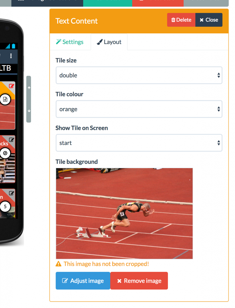 Stack Editor: Tile style – Learning Toolbox Support